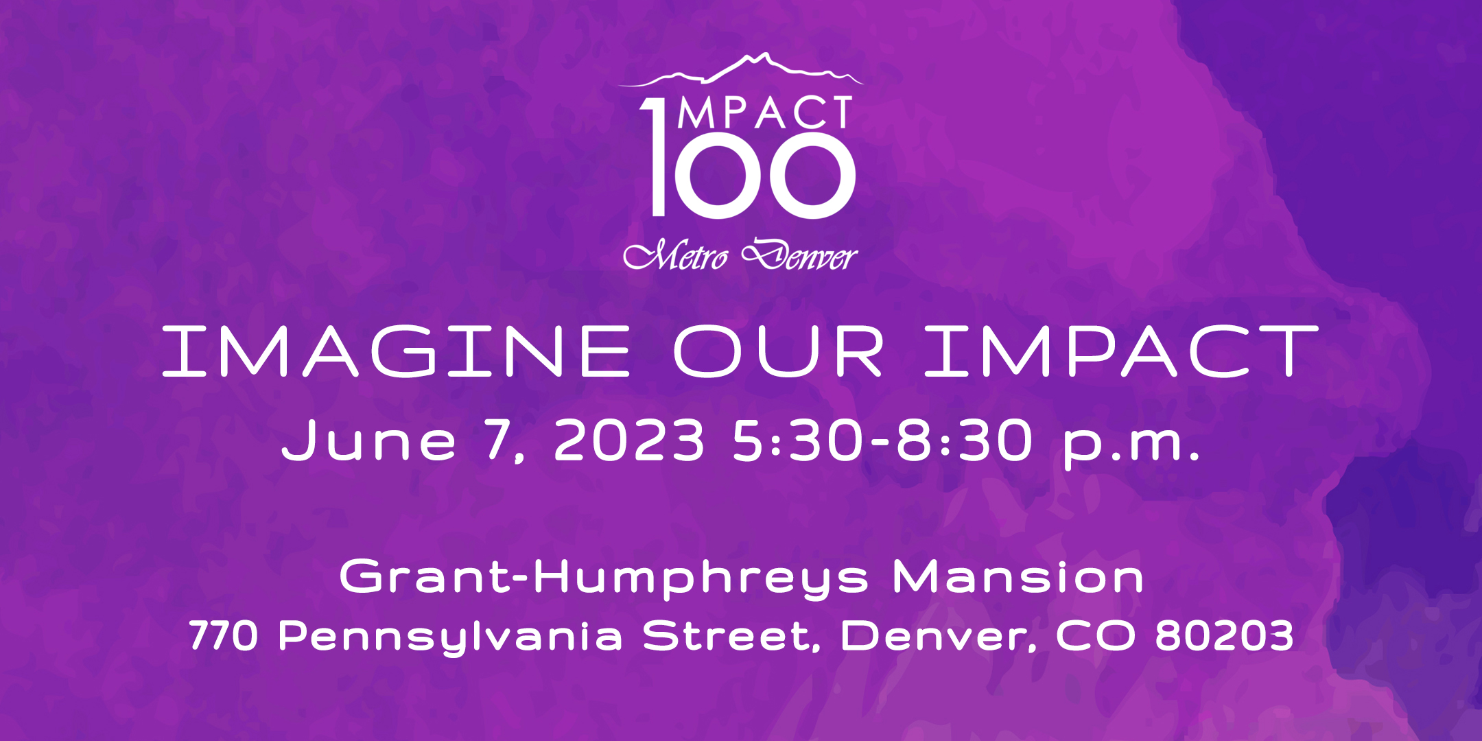 Imagine our Impact invite