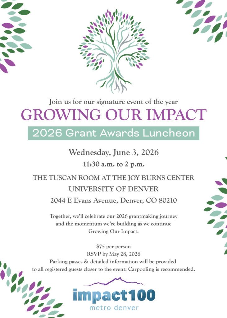 Save the Date Impact100 